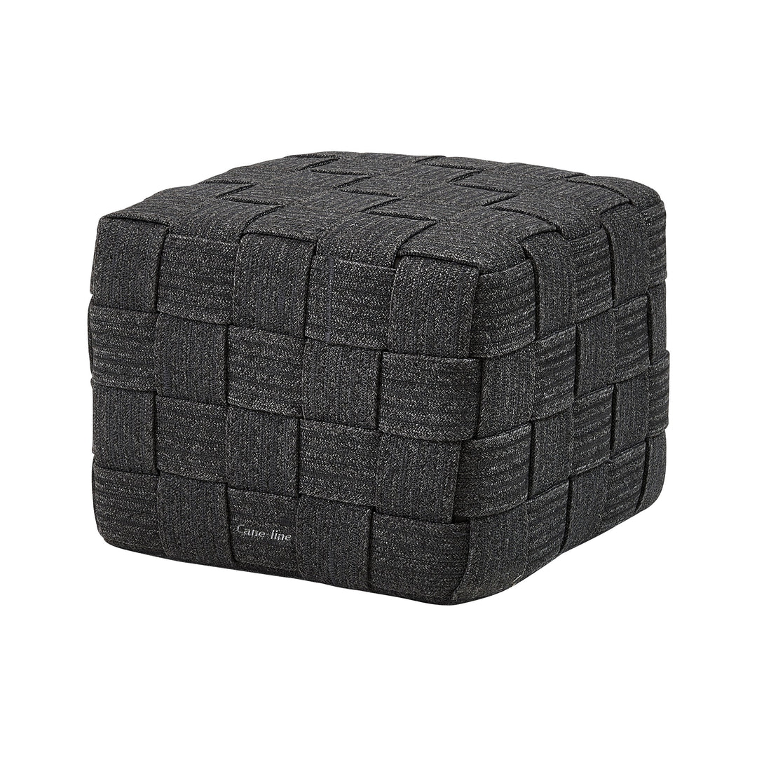 Cube Outdoor Footstool Outdoor Ottomans Cane-line Dark Grey
