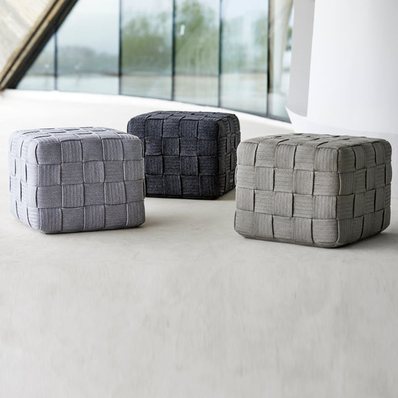 Cube Outdoor Footstool Outdoor Ottomans Cane-line