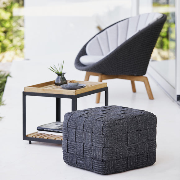 Cube Outdoor Footstool Outdoor Ottomans Cane-line