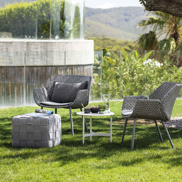 Cube Outdoor Footstool Outdoor Ottomans Cane-line