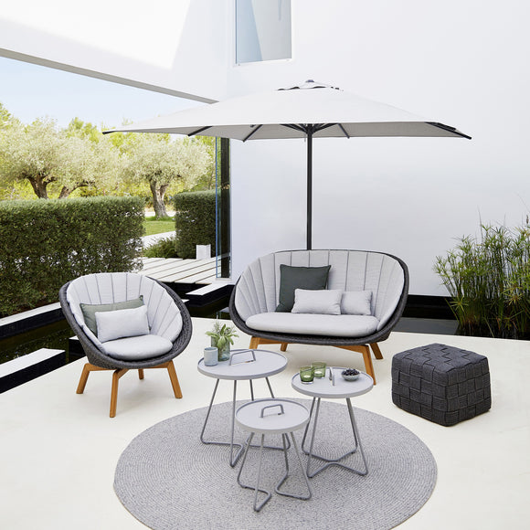 Cube Outdoor Footstool Outdoor Ottomans Cane-line