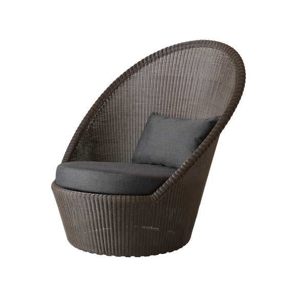 Kingston Outdoor Sunchair with Wheels Outdoor Chairs Cane-line