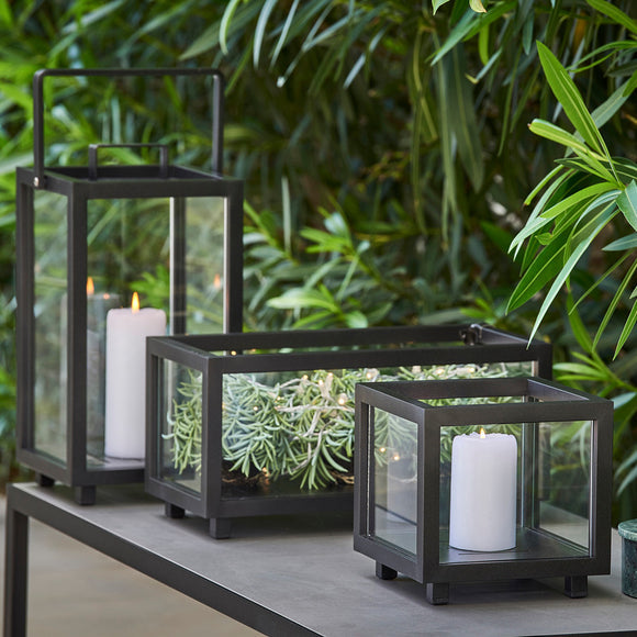 Rectangular Lightbox Candle Holders Cane-line