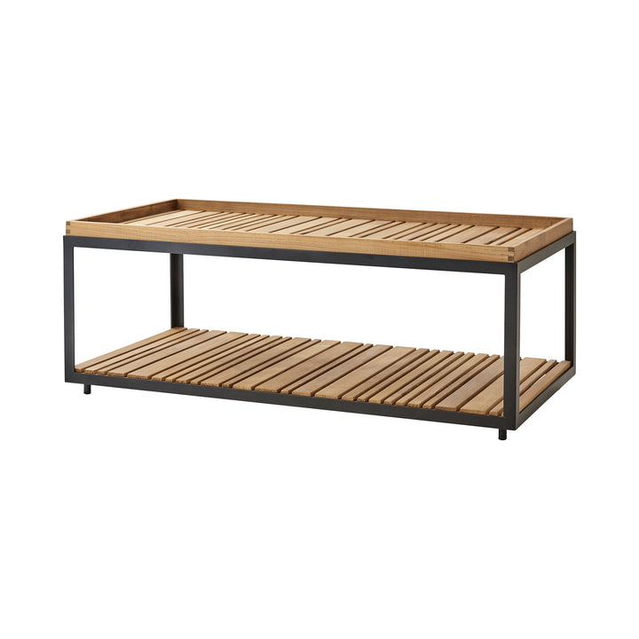 Rectangular Level Outdoor Coffee Table Coffee Tables Cane-line Teak