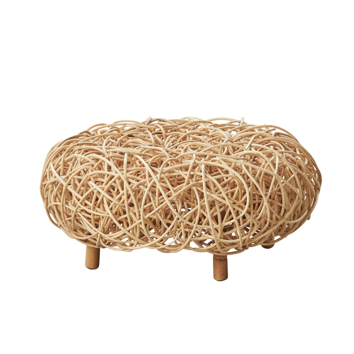 Loop Footstool Ottomans Cane-line Natural