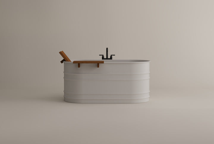 Agape Vieques XS Steel Bathtub Bathtubs Agape