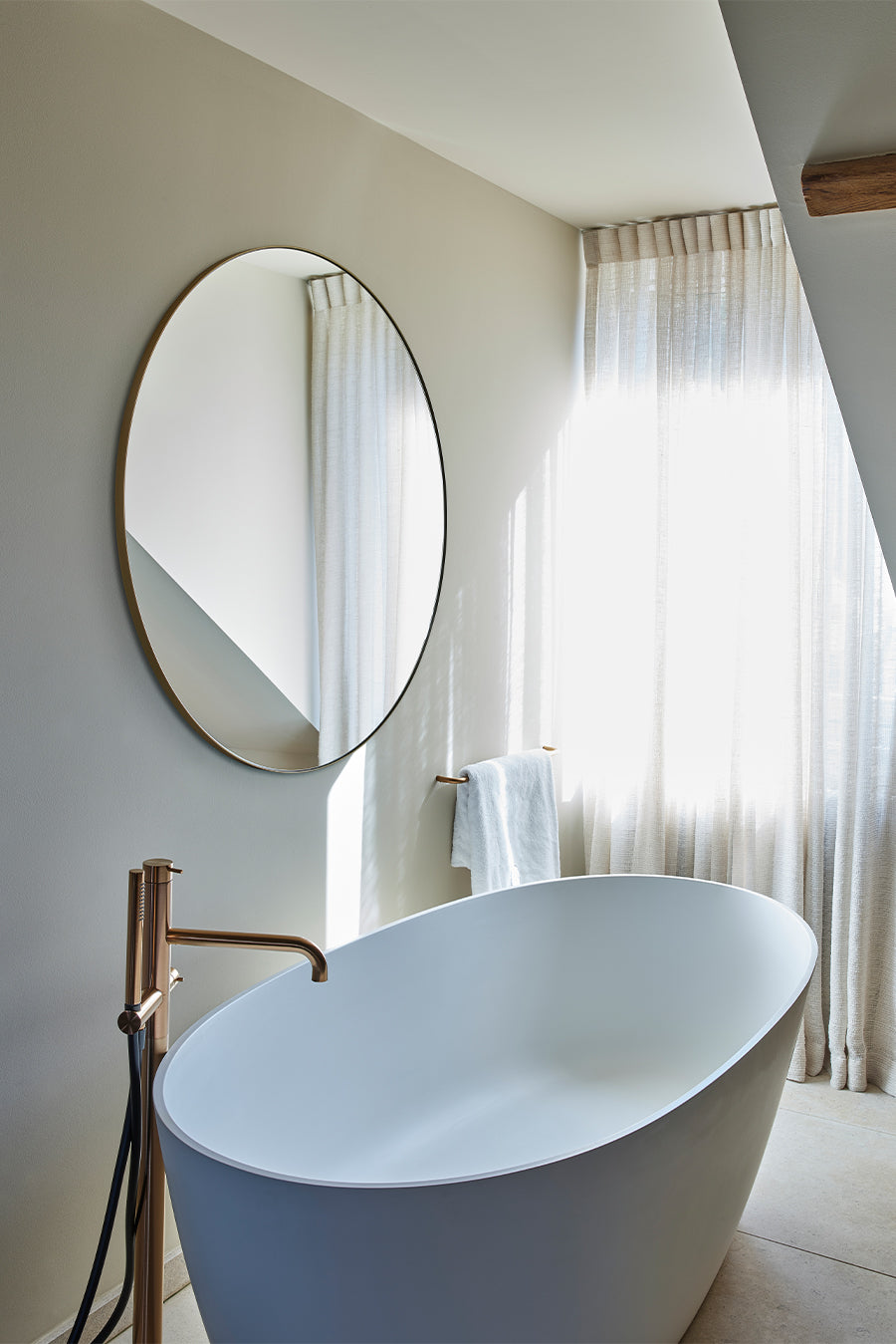 Hoop Bronze L Mirror Mirrors Deknudt Mirrors