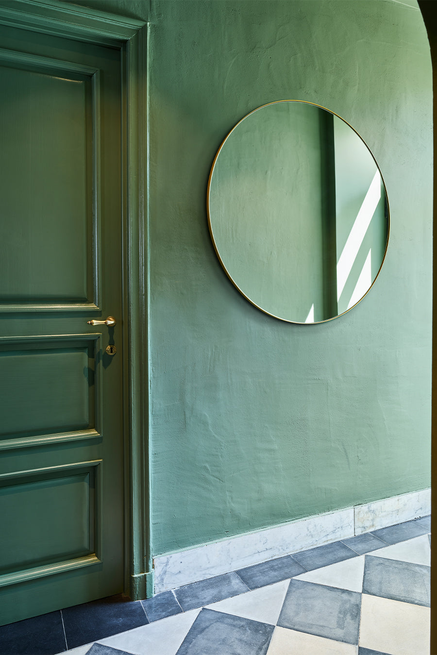Hoop Bronze L Mirror Mirrors Deknudt Mirrors