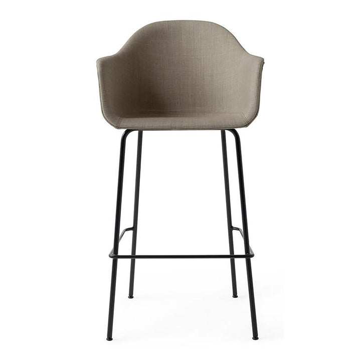 Harbour Upholstered Stool Table & Bar Stools Audo Copenhagen 233 - Remix 2 Sandy Brown Counter: 24.8 in height