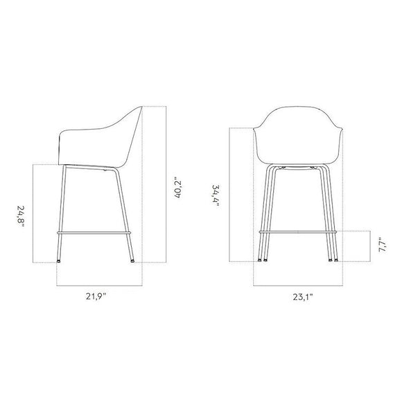 Harbour Stool Table & Bar Stools Audo Copenhagen