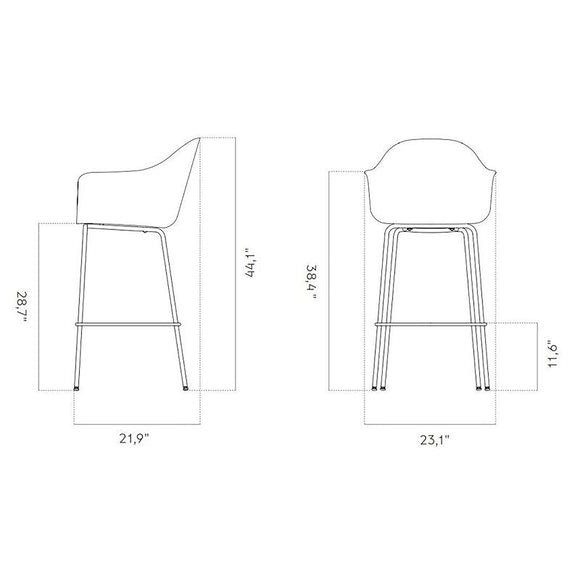 Harbour Stool Table & Bar Stools Audo Copenhagen