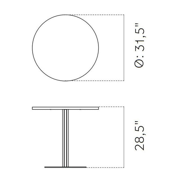 Harbour Round Dining Table Tables Audo Copenhagen