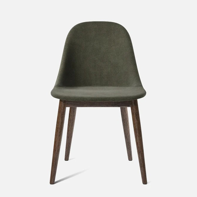 Harbour Upholstered Side Chair Chairs Audo Copenhagen 961 - Fiord Wood Base / Dark Oak
