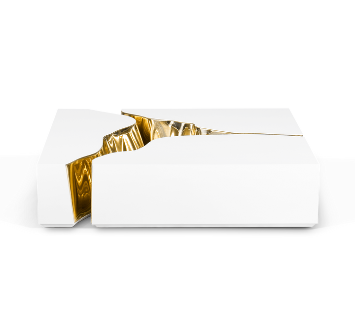 Lapiaz Center Table  Boca Do Lobo White  