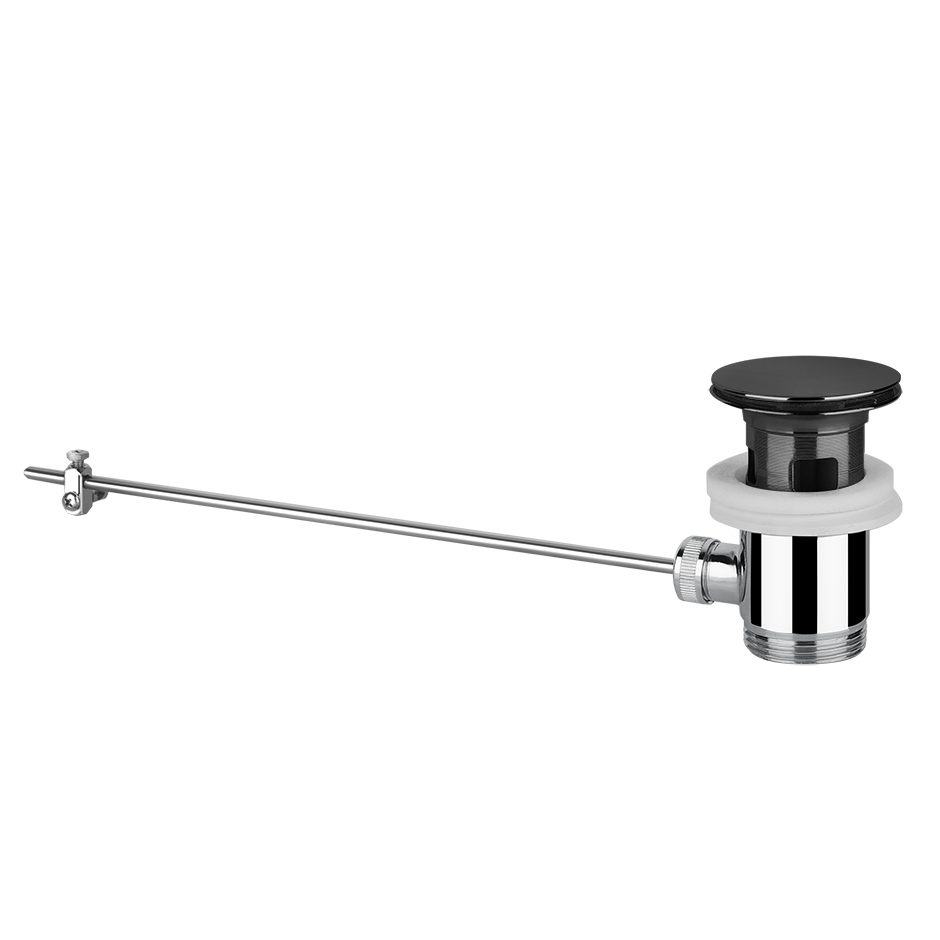 Gessi Basin Pop-Up Waste Rough - 29263 Showers GESSI Black Metal PVD