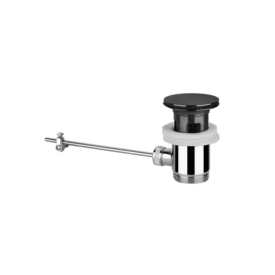 Gessi Basin Pop-Up Waste Rough - 29264 Showers GESSI Black Metal PVD