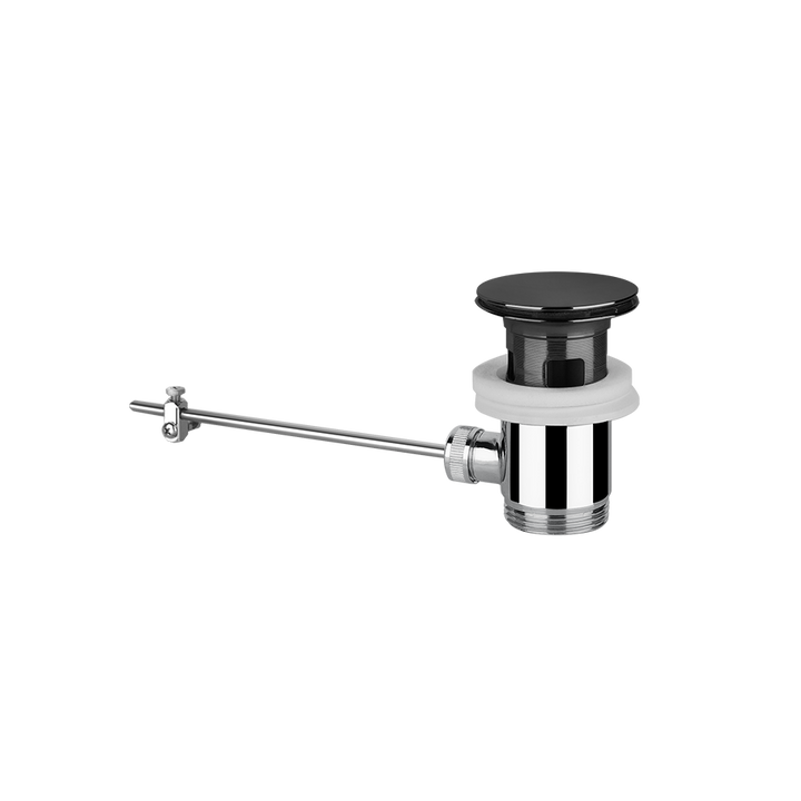 Gessi Basin Pop-Up Waste Rough - 29264 Showers GESSI Black Metal PVD
