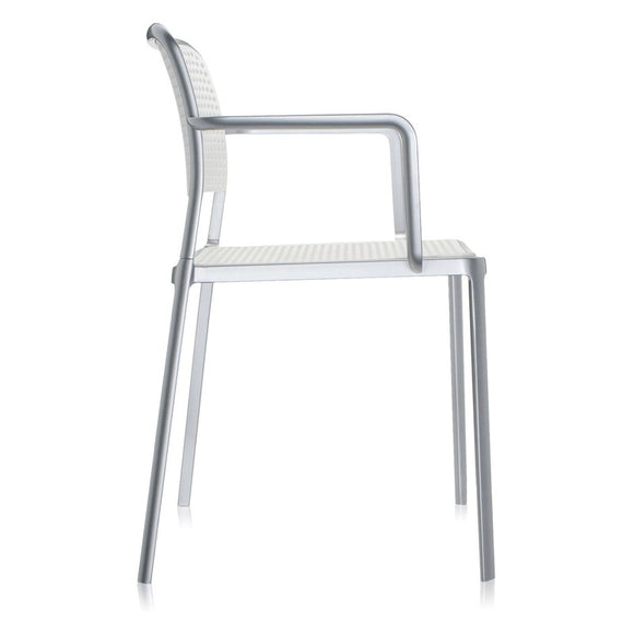 Audrey Chair with Arms (Set of 2) Kartell