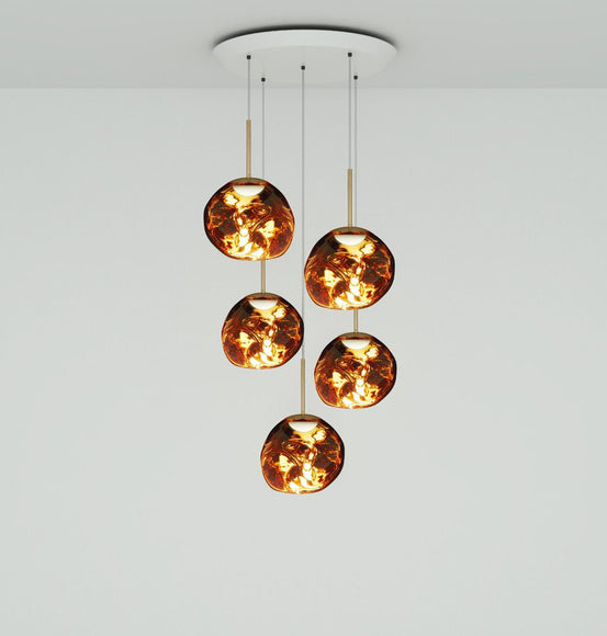 Melt Mini LED Multi-Light Pendant Light Lighting Tom Dixon