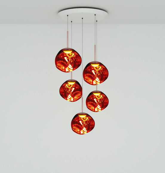 Melt Mini LED Multi-Light Pendant Light Lighting Tom Dixon