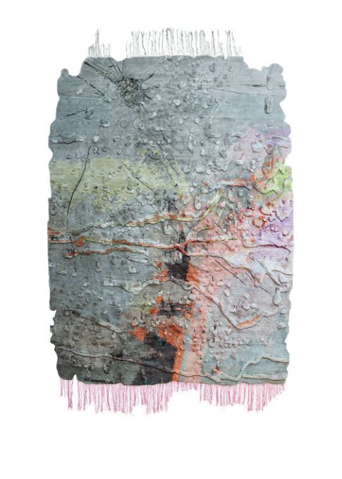 MARILYN MINTER, Cracked Glass, 2013 Rugs HENZEL STUDIO   