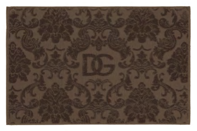 DG LOGO JACQUARD BATH MAT Bathroom Accessories Dolce&Gabbana   