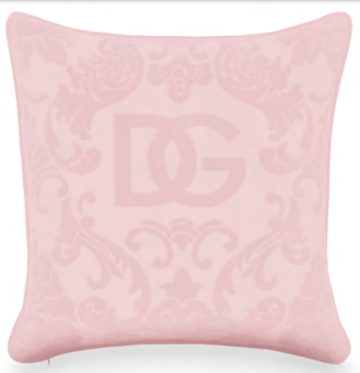 DG LOGO COTTON OUTDOOR CUSHION Cushions Dolce&Gabbana   