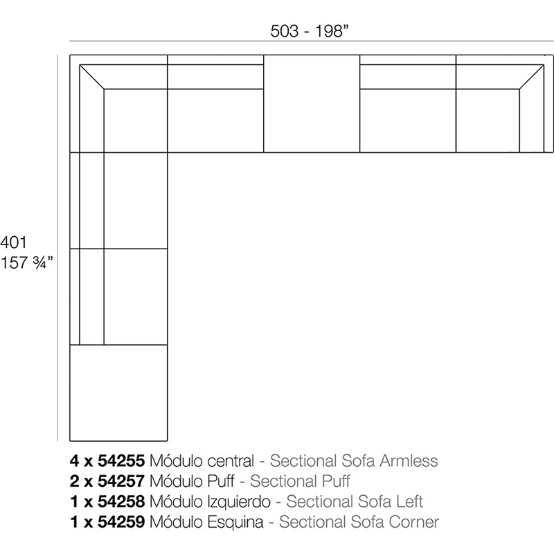 PIXEL SOFA MODULAR Sectional Sofa Units Vondom   