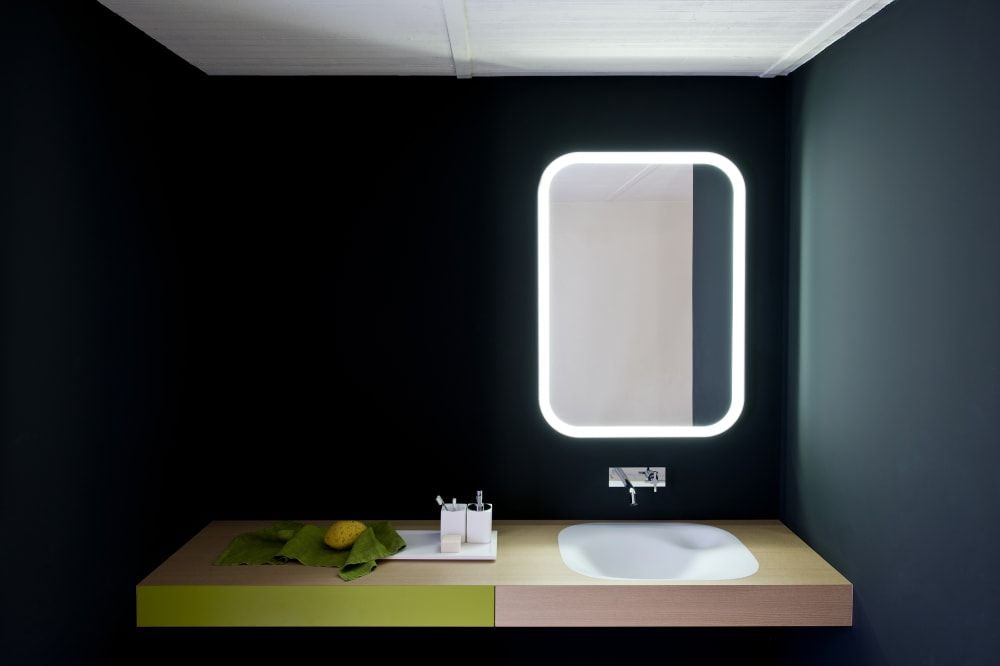 Agape Memory LED Mirror L Agape