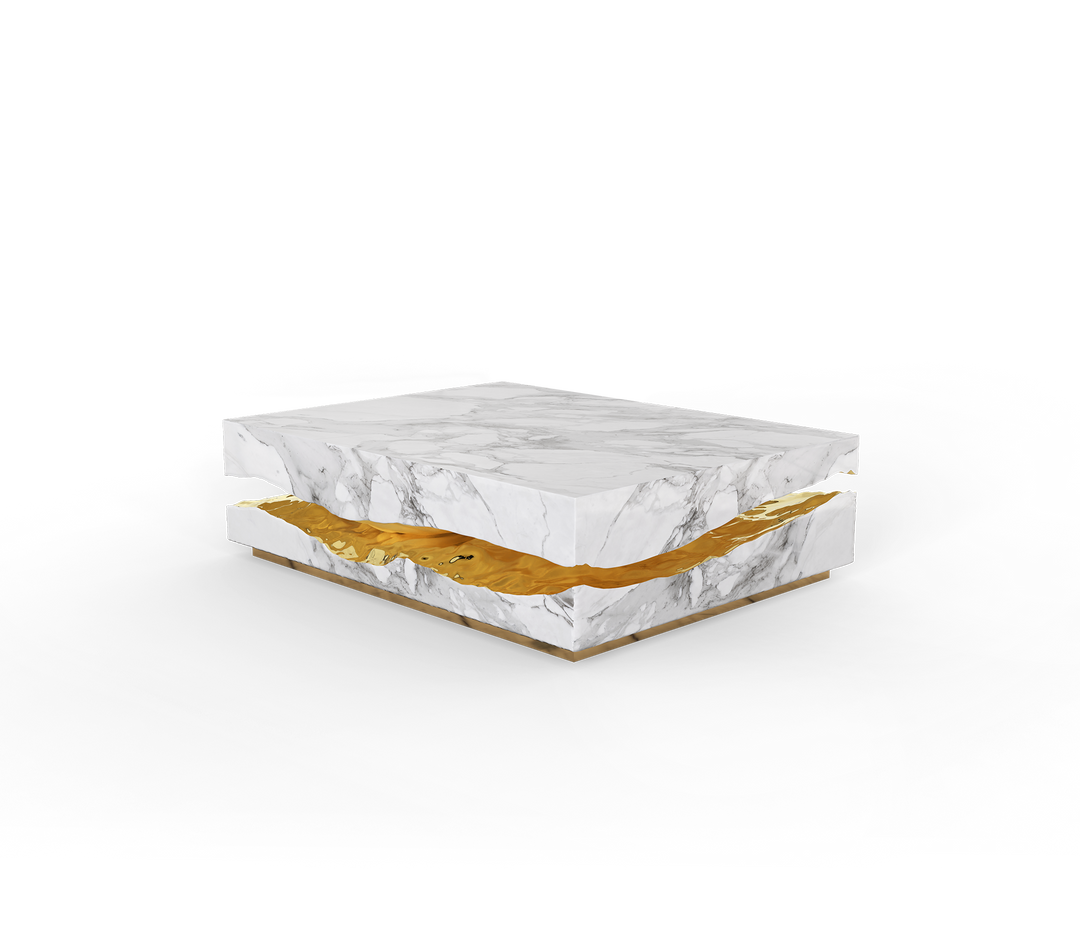 Quarry Center Table  Boca Do Lobo Carrara  