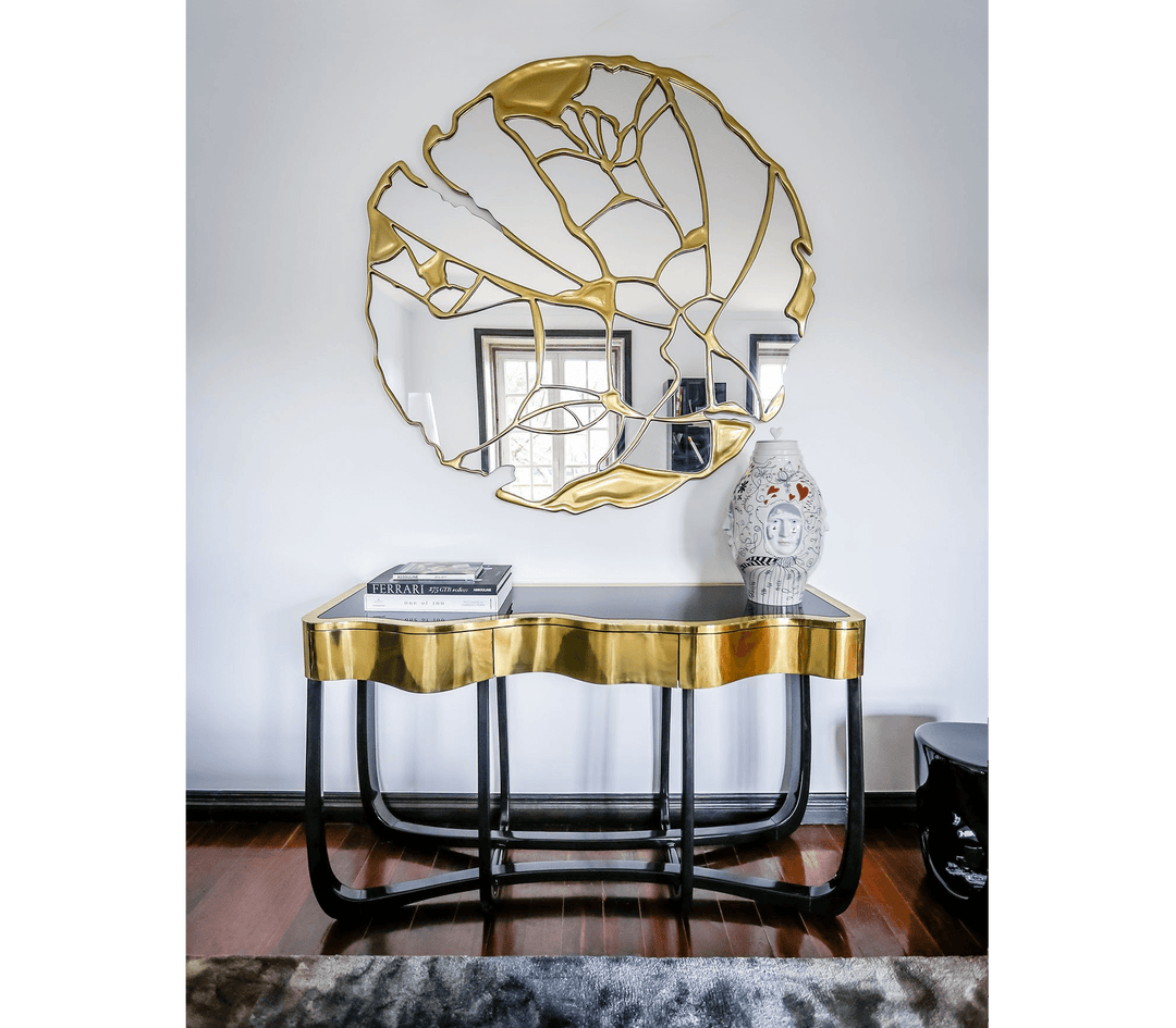 Sinuous Gold Console  Boca Do Lobo   