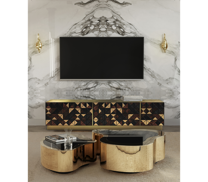 pixel walnut tv cabinet Cabinets Boca Do Lobo
