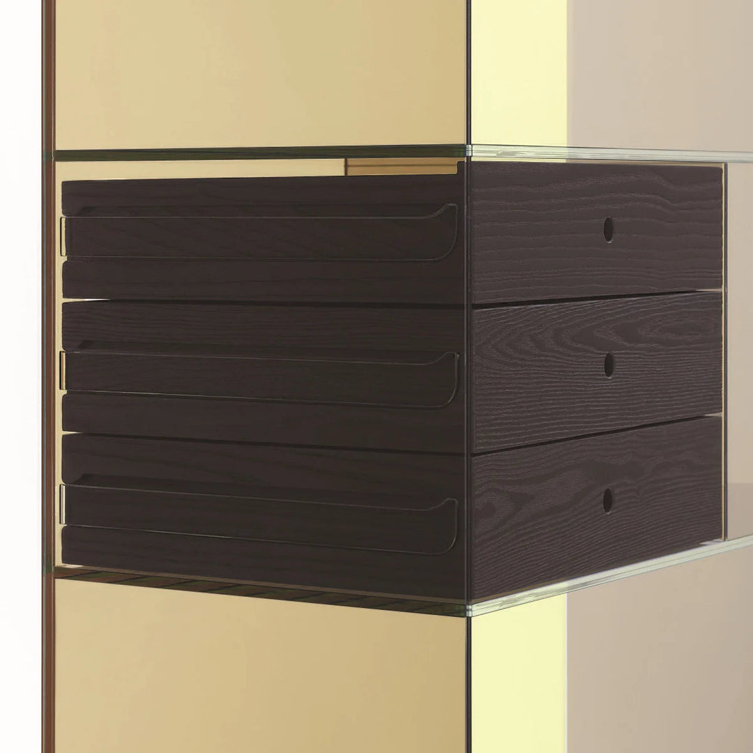 Mandarin Chest of Drawers Storage Glas Italia   