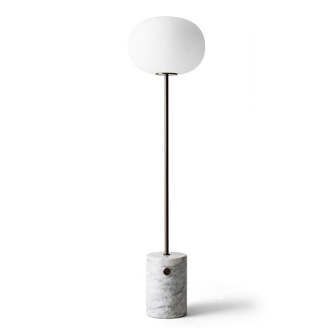 JWDA Floor Lamp Floor Lamps Audo Copenhagen White Marble / Bronzed Brass