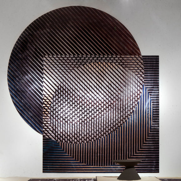 Trichroic Duo Shape Rug Rugs Moooi