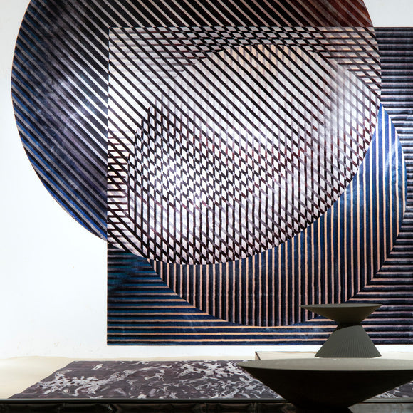 Trichroic Duo Shape Rug Rugs Moooi