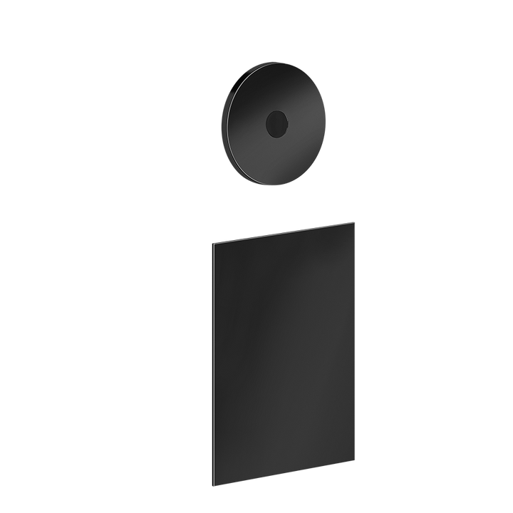 Sensor Taps External parts for built-in electronic separate control with temperature a - 30651 Built In Parts GESSI Black Metal PVD