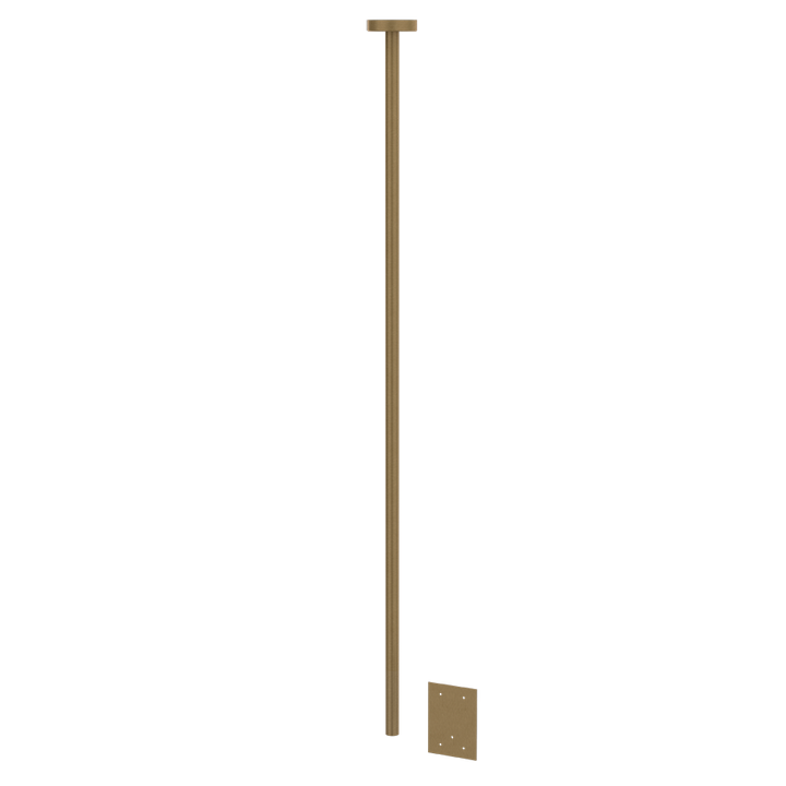 Anello Ceiling-Mounted Electronic Mixer- 30654 Bathroom Accessories GESSI Antique Brass