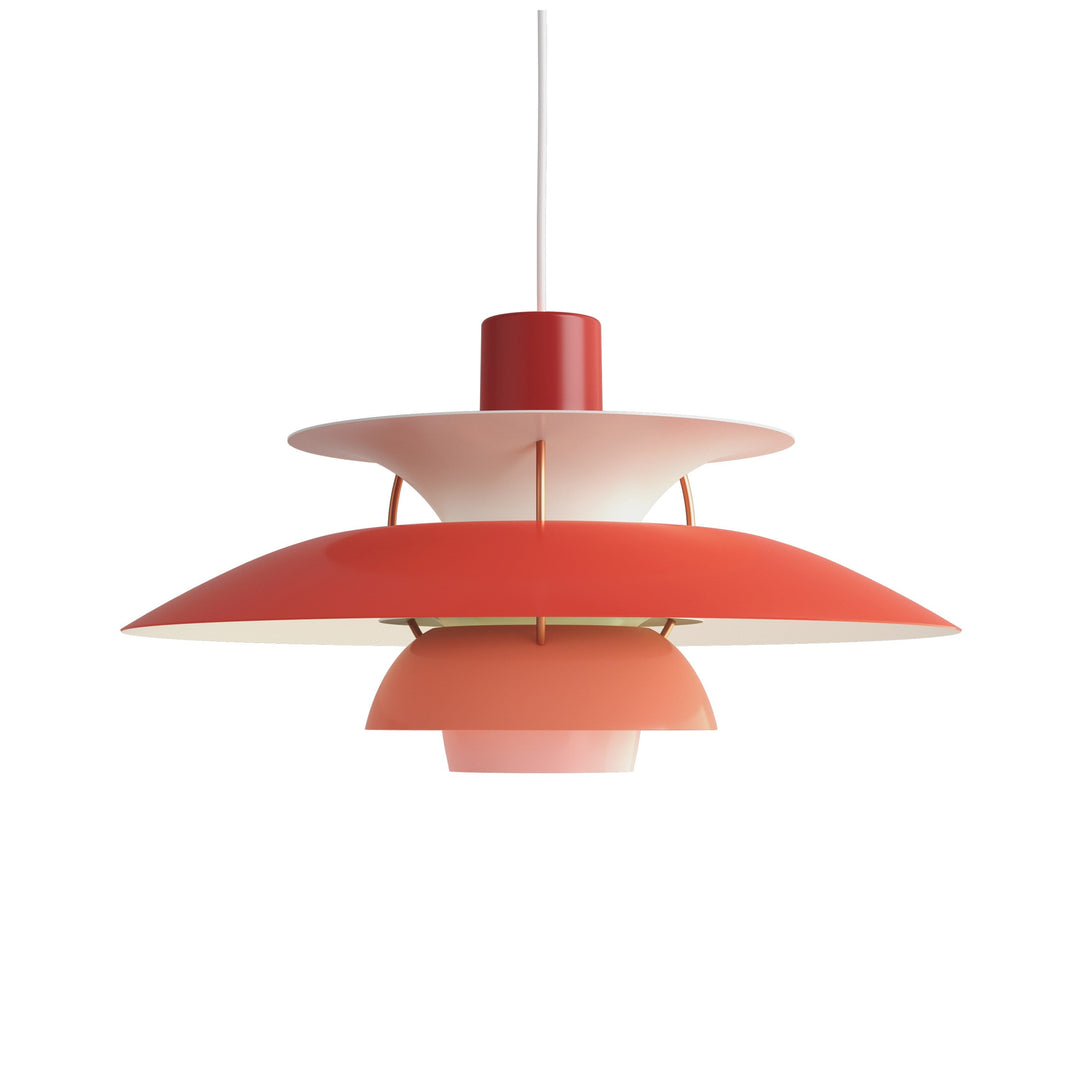 PH 5 Pendant Light Lighting Louis Poulsen Hues of Red
