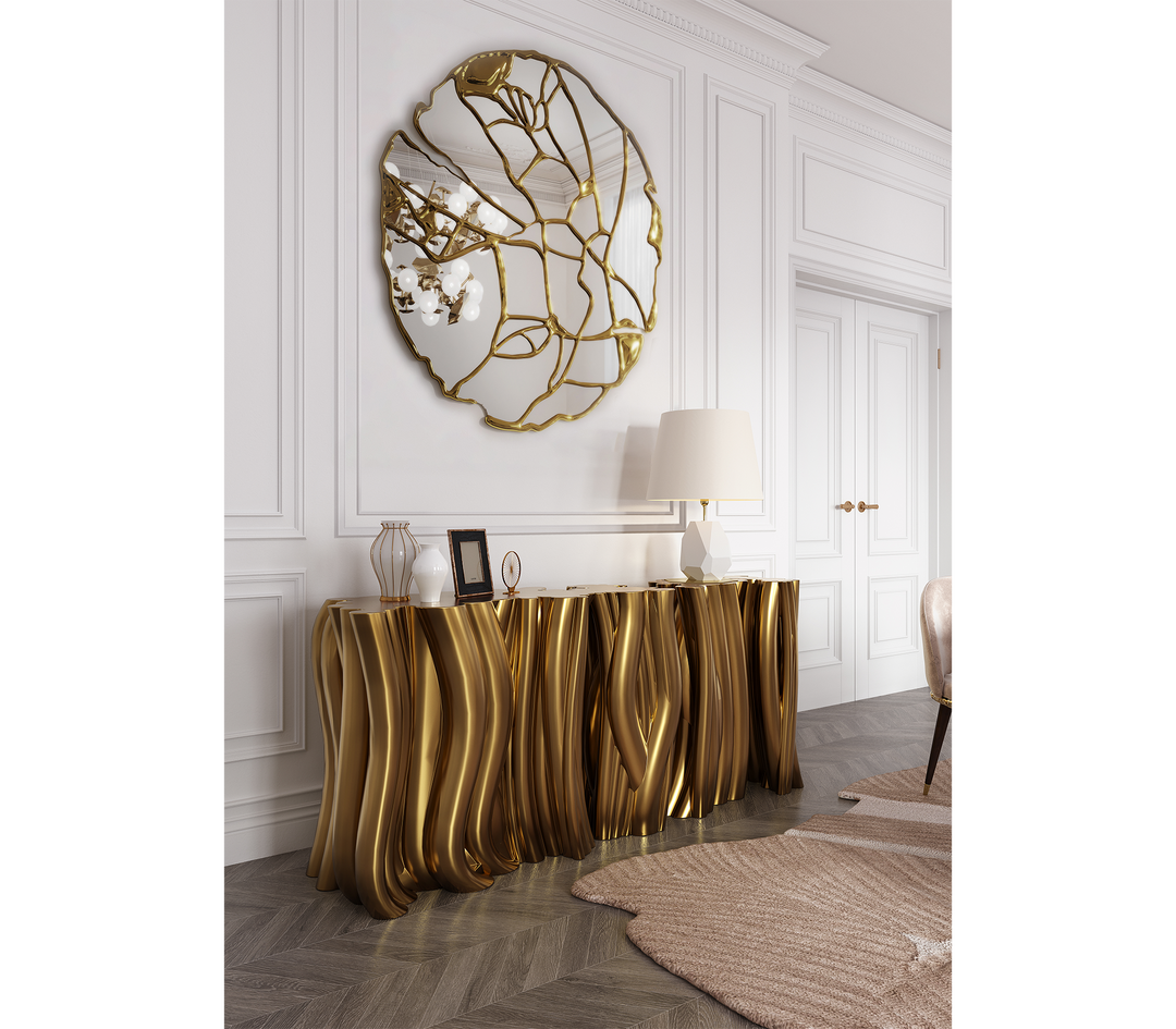 monochrome blue sideboard Consoles Boca Do Lobo