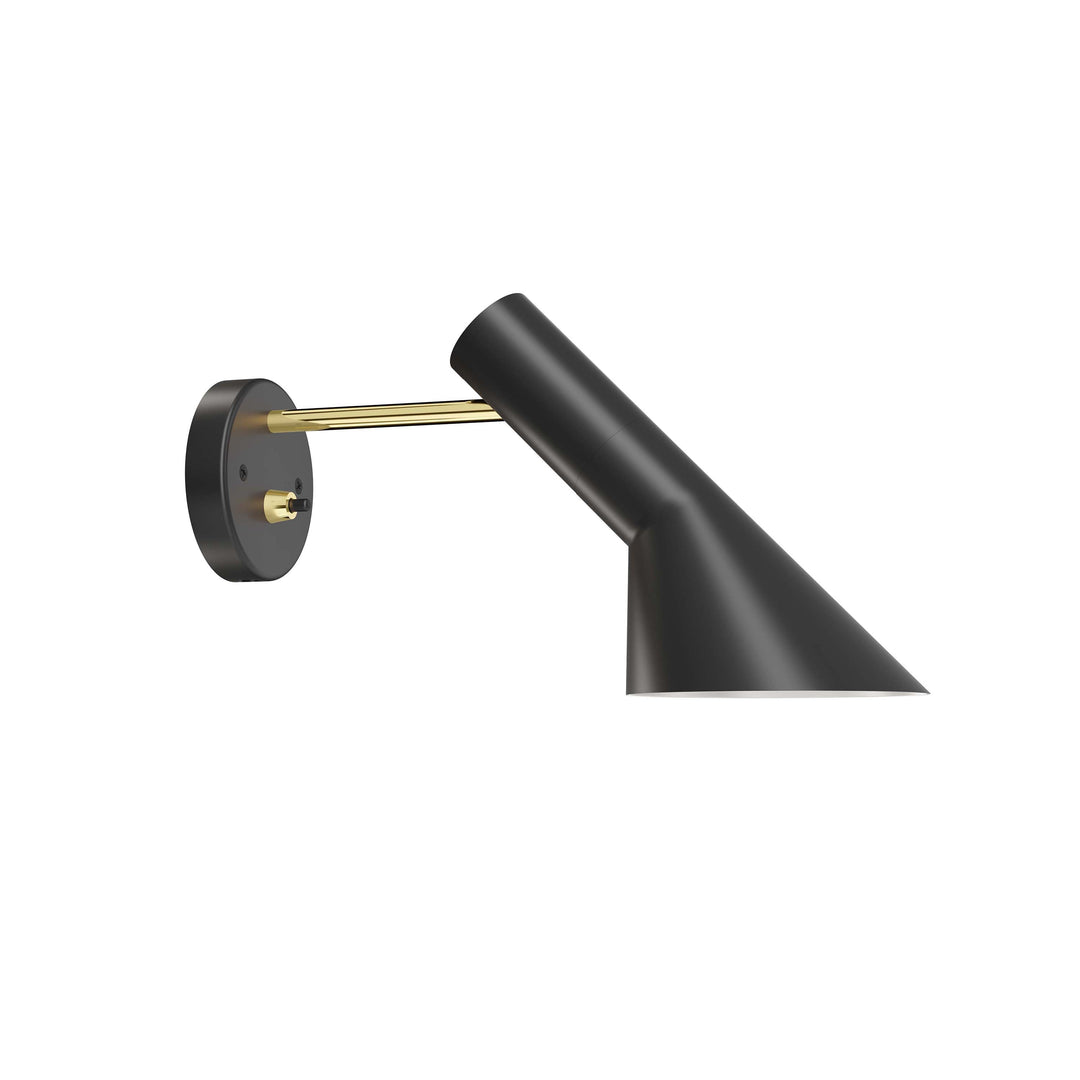 AJ Wall Light Wall Light Fixtures Louis Poulsen Brass / Black With Switch