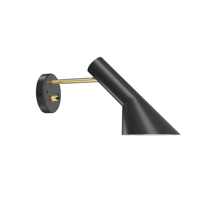 AJ Wall Light Wall Light Fixtures Louis Poulsen Brass / Black With Switch