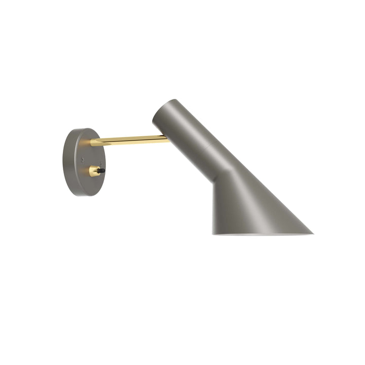 AJ Wall Light Wall Light Fixtures Louis Poulsen Brass / Warm Grey With Switch