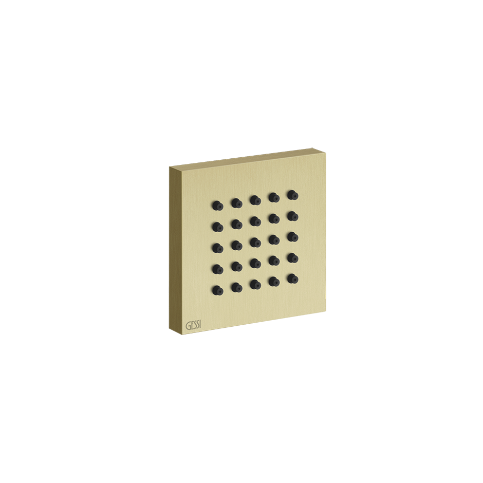 Body Spray - 32973 Showers GESSI Brass Brushed PVD