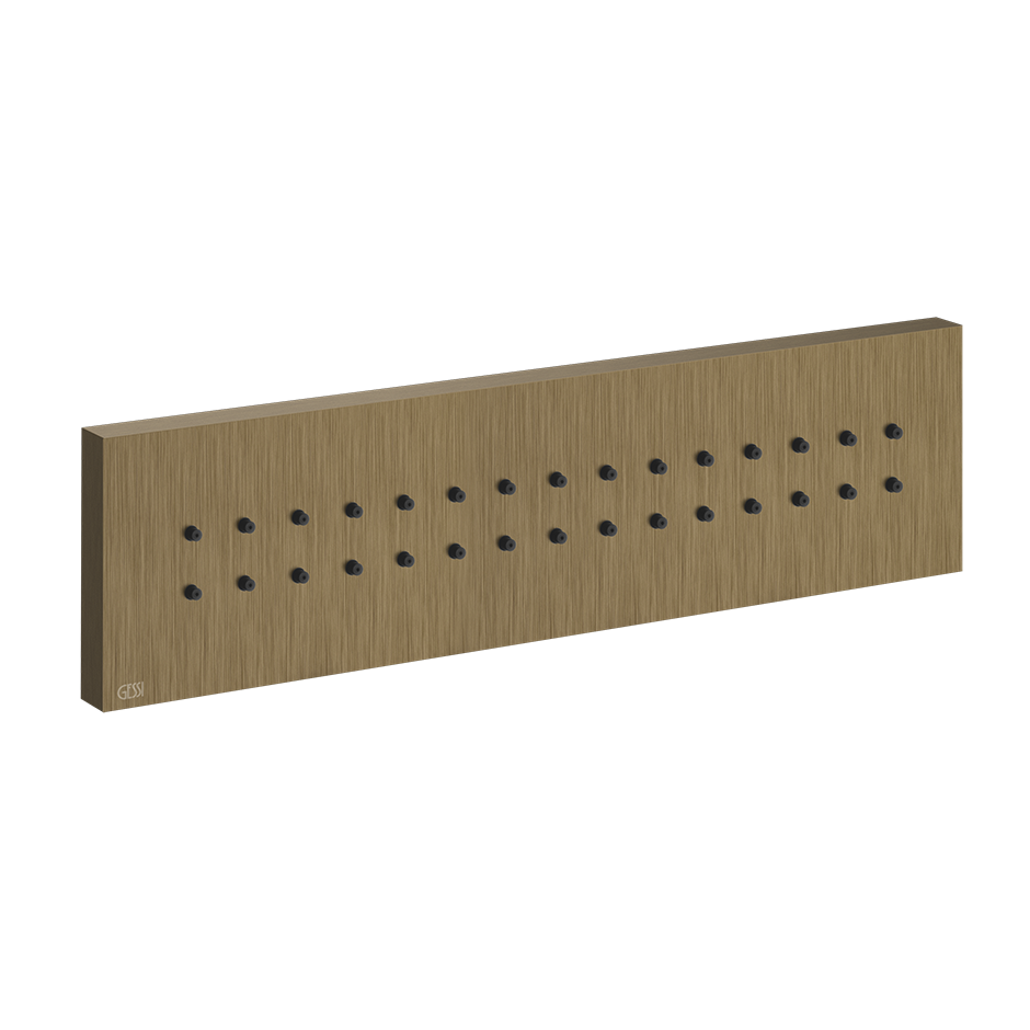 Body Spray - 32975 Showers GESSI Antique Brass