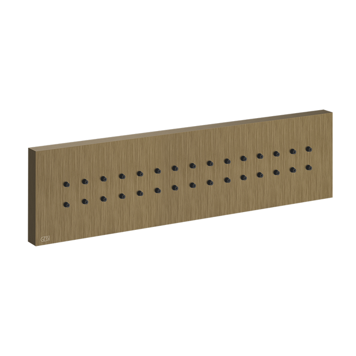 Body Spray - 32975 Showers GESSI Antique Brass