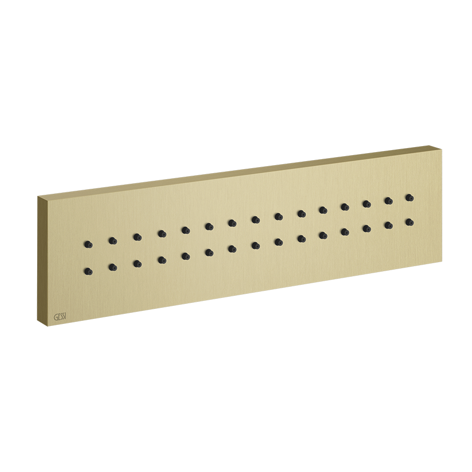 Body Spray - 32975 Showers GESSI Brass Brushed PVD