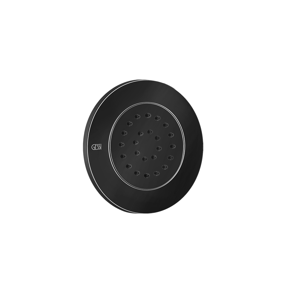 Pivotable Body Spray - 32982 Showers GESSI Black Metal PVD