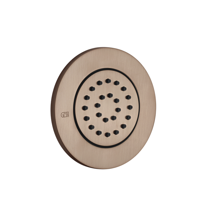 Pivotable Body Spray - 32982 Showers GESSI Copper Brushed PVD