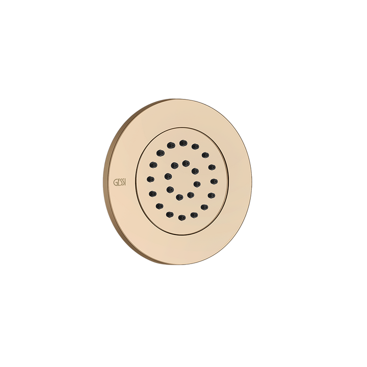 Pivotable Body Spray - 32982 Showers GESSI Warm Bronze PVD